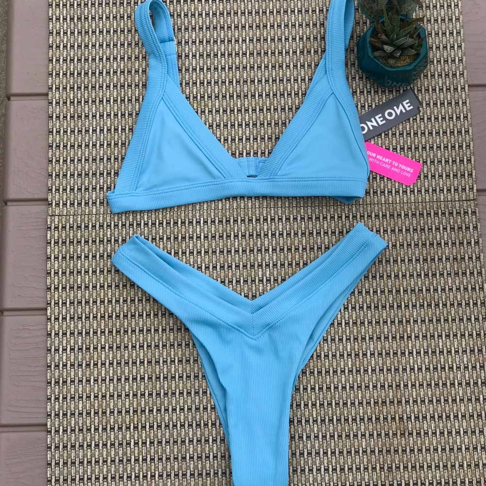BabyBlue Bikini Brand new with tags🐬